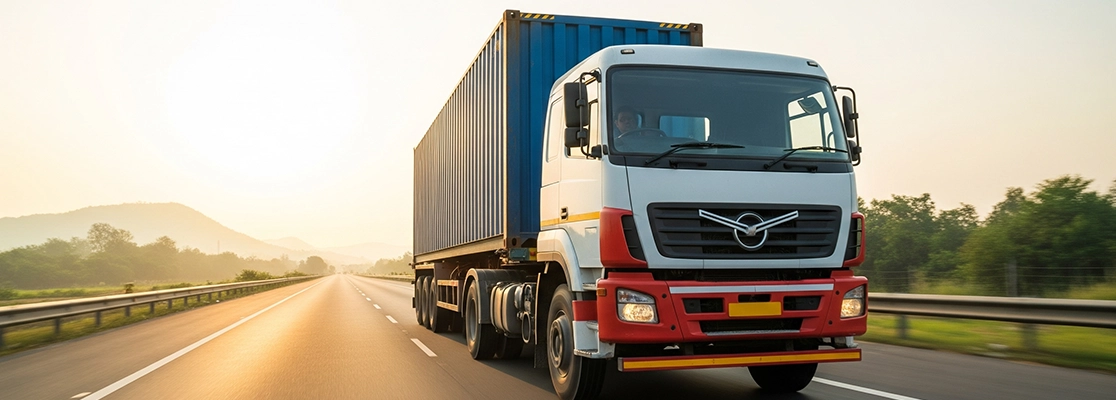 Reliable full container truck services in Pondicherry for safe and efficient goods transportation.