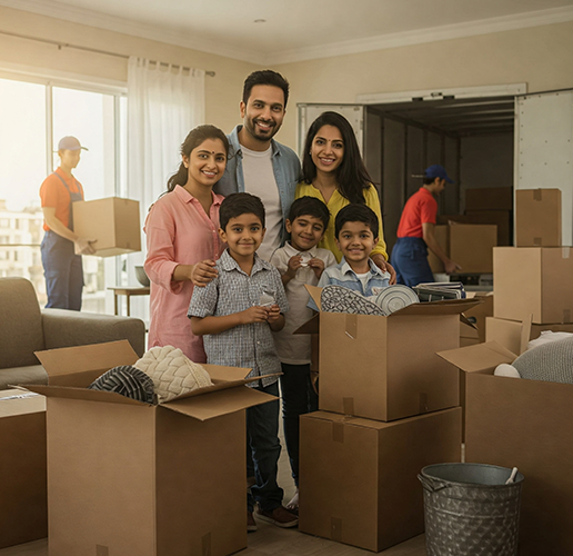 Efficient residential relocation services in Pondicherry for hassle-free and safe home moving.