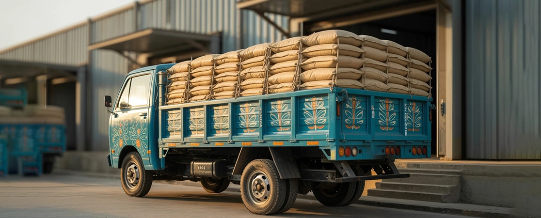 Reliable open truck transportation in Pondicherry for bulk cargo, industrial goods, and large deliveries