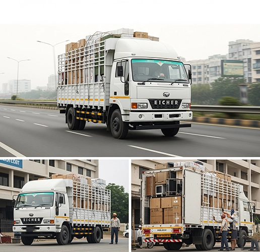 Reliable and complete Eicher 404 and 407 transport services for efficient goods delivery in Pondicherry